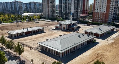 Selçuklu Yazır Mahalle Külliyesi'nde son rötuşlar