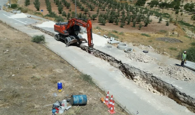 ŞUSKİ'den Bozova'ya güçlü kanalizasyon yatırımı