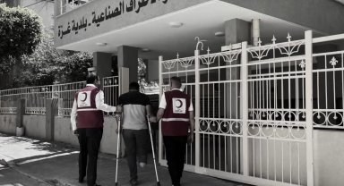 Türk Kızılay'dan Gazze'de ampüte bireylere protez desteği