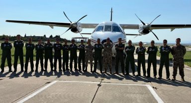 Türkiye ve Bosna Hersek'ten Gürcistan'da ortak gözlem uçuşu