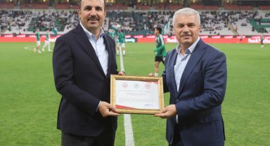 Türkiye'de ilk 'erişilbilir' stadyum oldu... Konya'ya erişilebilirlik belgesi