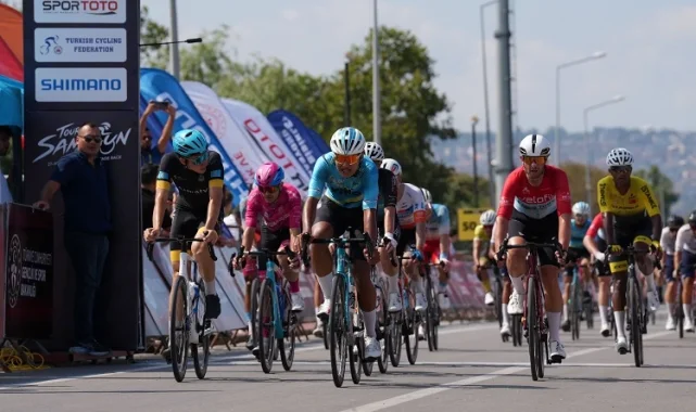 Uluslararası Tour of Samsun Bisiklet Yarışı'na Türk sporcular damga vurdu