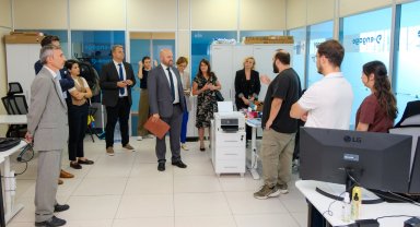 ABD heyetinden ULUTEK'in teknoloji ekosistemine yakın ilgi