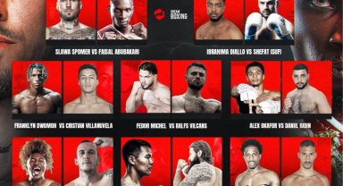 Almanya'da "Chapter One – Fight Night" gecesi... Boksseverler Ludwigshafen'da buluştu