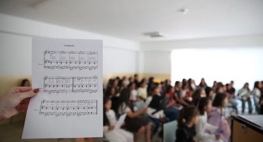 Ankara'da 65 öğrenci müzikle buluştu