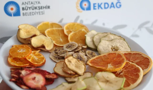 Antalya'da Meyve-Sebze Kurutma Tesisi hizmete girdi