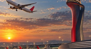 Avrupa'nın en yoğun, dünyanın ise 5'inci havalimanı oldu... Türkiye, İstanbul'dan zirveye uçuyor