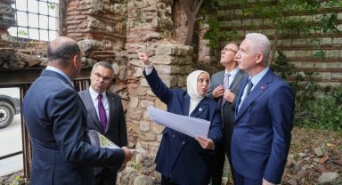 Ayvansaray Hatice Sultan Sıbyan Mektebi'nde restorasyon sürüyor