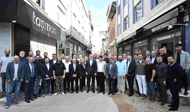 Başkan Burkay'dan ayakkabıcılara alım heyeti ve UR-GE müjdesi