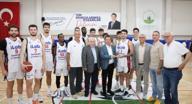 Başkan Erkan Aydın'dan basketbola tam destek