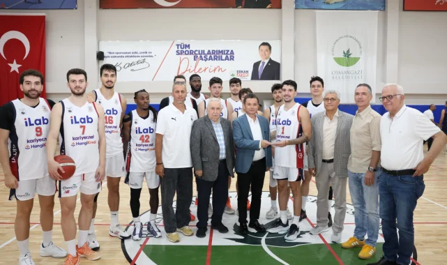 Başkan Erkan Aydın'dan basketbola tam destek