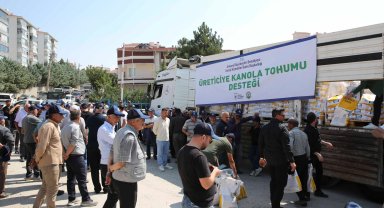 Başkent'te üreticiye kanola desteği