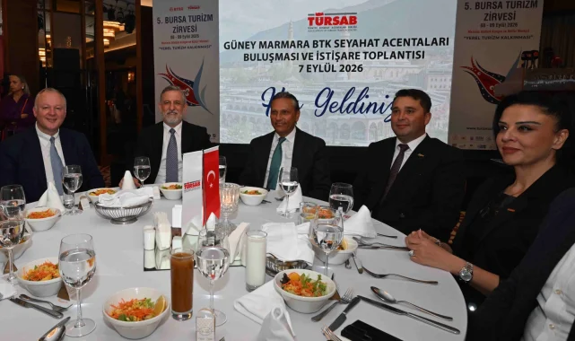 BTSO Başkanı Burkay turizm seyahat acentaları ile buluştu
