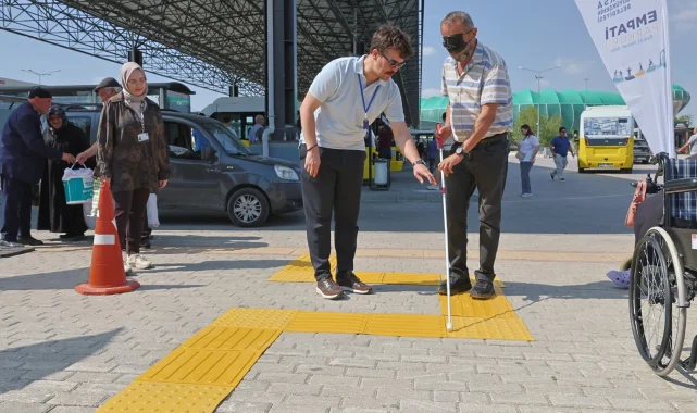 Bursa Büyükşehir'den 'empati' parkuru