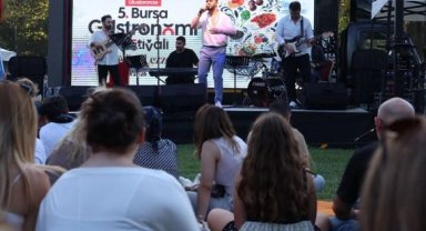 Bursa Gastronomi Festivali'nde müzik ziyafeti