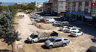 Bursa İnegöl'de Ertuğrulgazi Caddesi'ne 165 araçlık otopark