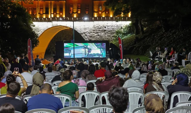 Bursa Irgandı Köprüsü'nde sinema keyfi