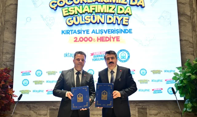 Bursa Yıldırım'da 6 bin öğrenciye kırtasiye desteği