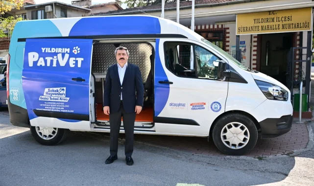 Bursa Yıldırım'da sahispsiz sokak hayvanlarına 'Pativet' şefkati