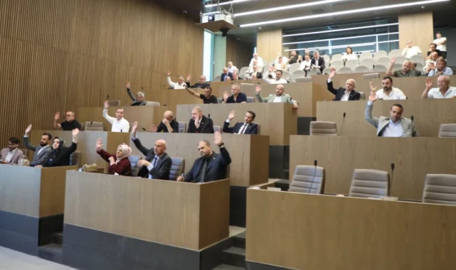 Bursa'da İnegöl Belediye Meclisi Eylül oturumunu yaptı