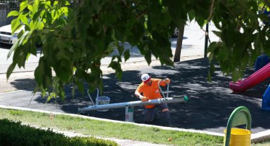 Bursa'da Osmangazi'de parklara yeni soluk