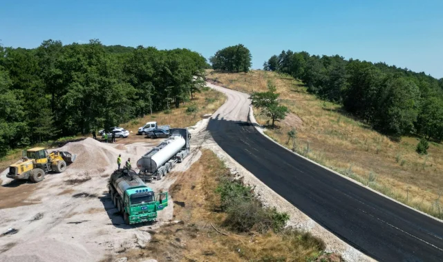 Bursa'nın 3 ilçesinde 50 kilometrelik yola Büyükşehir yenilemesi