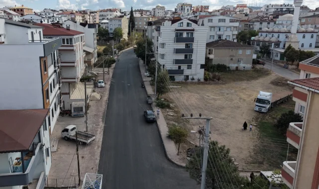 Çayırova Pir Sultan Abdal'da üstyapı tamamlandı