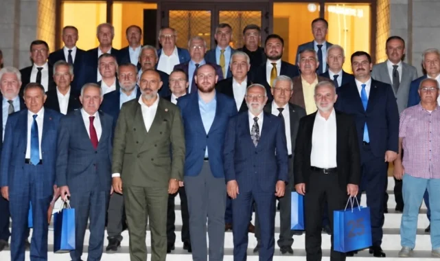 Cemal Kaya AK Parti'de istişare toplantısına katıldı