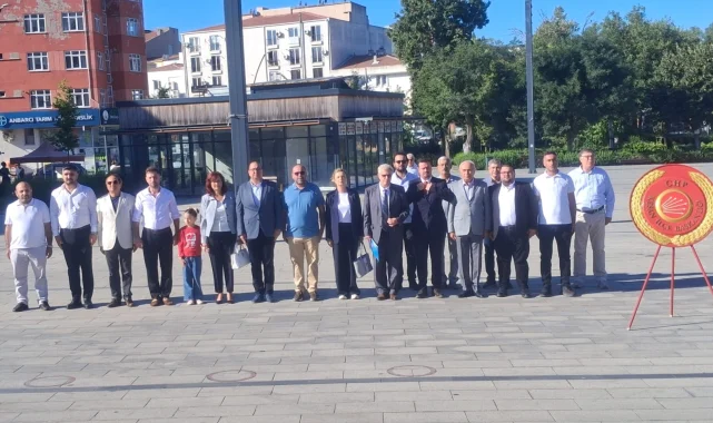 CHP'nin 103. kuruluş yıl dönümü Keşan'da da törenle kutlandı