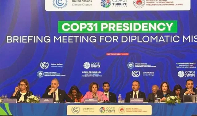 COP31 için diplomasi trafiği hızlandı... Büyükelçilere bilgilendirme yapıldı