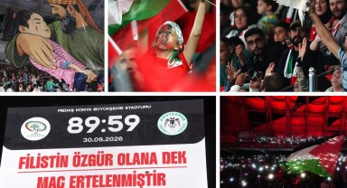 Cumhurbaşkanı Erdoğan'dan Filistin-Konyaspor maçına mesaj: Kardeşliği gözler önüne seren müstesna bir örnek