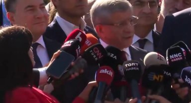 Davutoğlu'ndan ifade sonrası ilk açıklama: Türkiye'nin itibarı için