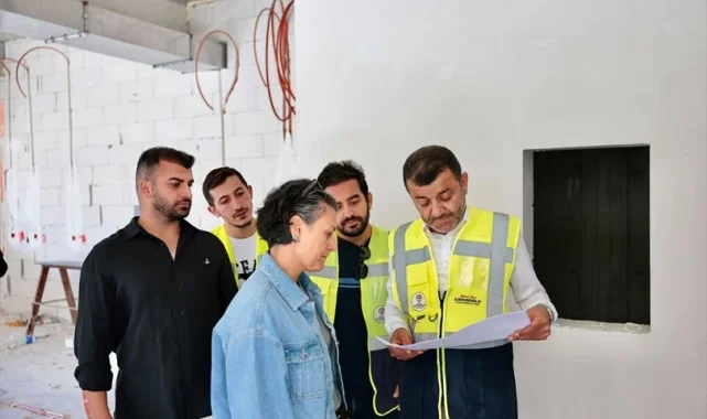 Denizli Kınıklı'da iki önemli projeye yerinde inceleme