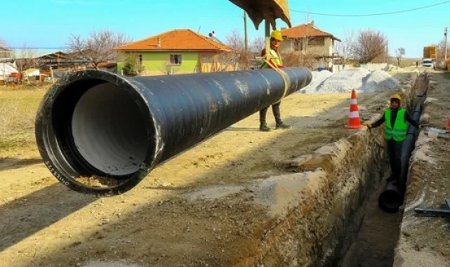 Denizli'de içme suyu altyapısı yenileniyor