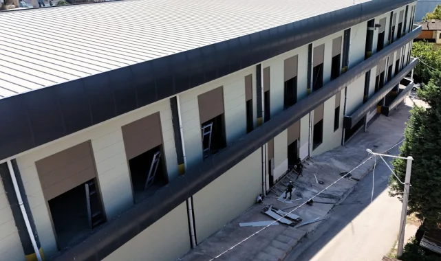 Dilovası'nın yeni hizmet binasında son dokunuşlar