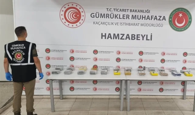 Edirne kapılarında uyuşturucu sevkiyatına darbe