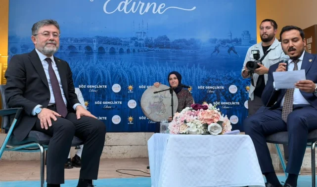 Edirne'de gençlerin talepleri Bakan Yumaklı'ya iletildi