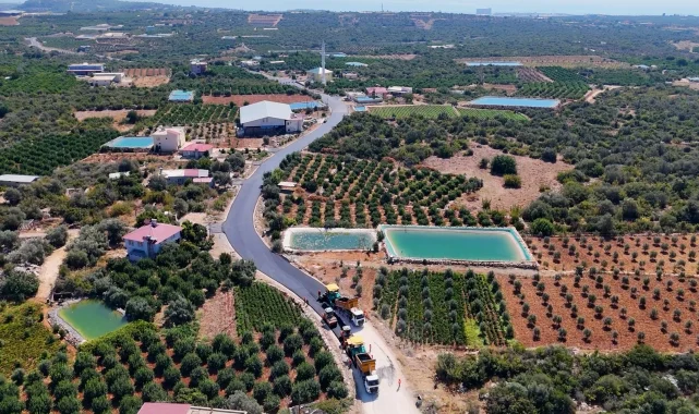 Erdemli Esenpınar'da ulaşım hamlesi
