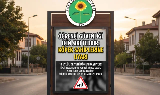 Esetçe Belediyesi'nden öğrenci güvenliğine sıkı tedbir