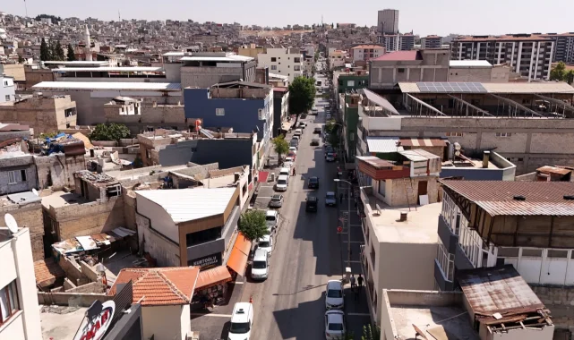 Gaziantep'te kentin ana caddelerine estetik dokunuş