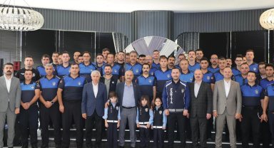 Gebze'de Başkan Büyükgöz Zabıta personeliyle buluştu