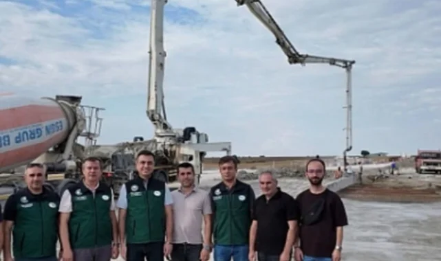Hamzadere Projesinde sona doğru... 81 bin dekar arazi sulamaya açılıyor
