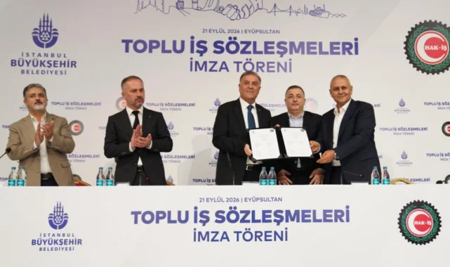 İstanbul Büyükşehir'den 45 bin çalışanı kapsayan 'toplu' sevinç