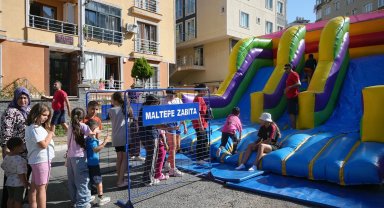 İstanbul Maltepe'de Spor ve Oyun Şöleni Zümrütevler'de