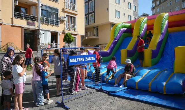 İstanbul Maltepe'de Spor ve Oyun Şöleni Zümrütevler'de