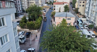 İstanbul Maltepe'de yol yenileme çalışmaları devam ediyor