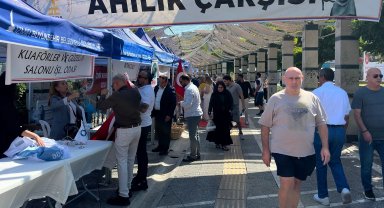 İzmir Çiğli'dekursiyerler Ahilik Haftası'nda hünerlerini sergiledi