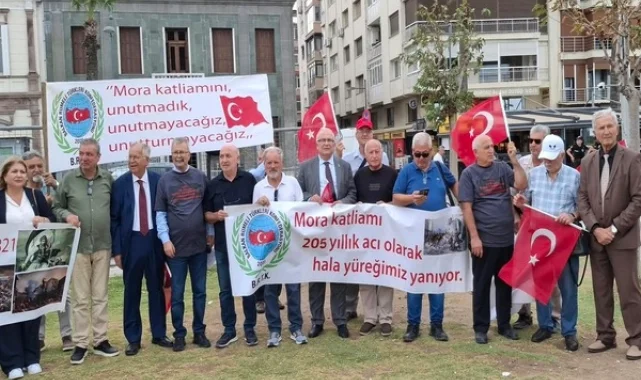 İzmir'de 205 yıllık acı için tek ses oldular