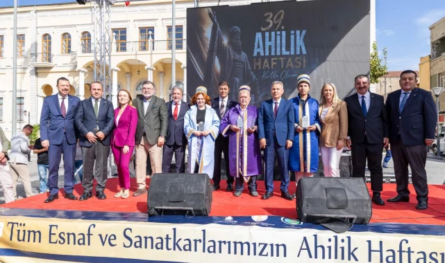 İzmir'de 39. Ahilik Haftası coşkuyla kutlandı