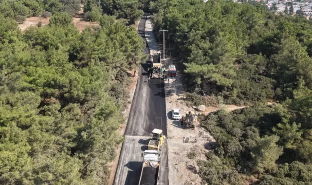 İzmir'de Aliağa ve Seferihisar'da yollar yenileniyor